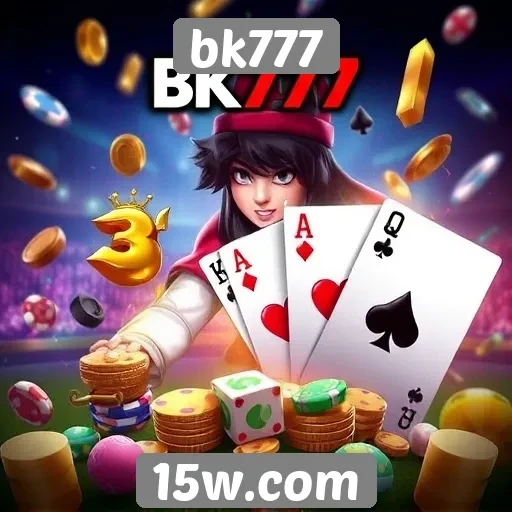 Exploração das ofertas de jogos do site bk777