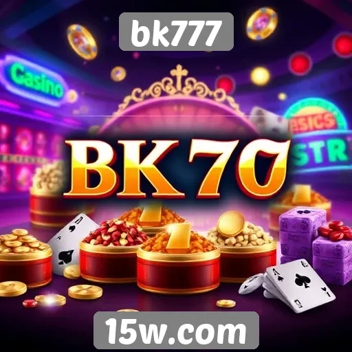 bk777 oferece ampla variedade de jogos de cassino
